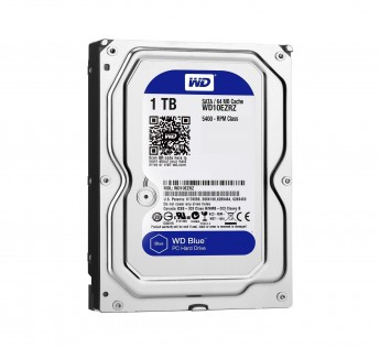 WESTERN DIGITAL BLUE 1TB INTERNAL DESKTOP 3.5 INCH HARD DRIVE (WD10EZRZ)