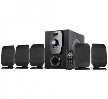 INTEX IT-650 FMU BT 5.1 CHANNEL MULTIMEDIA SPEAKERS (BLACK)