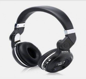 Intex bt-jogger plus Bluetooth Headset (Black, Wireless over the head)