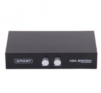 TECHNOTECH 2 PORT VGA MONITOR SWITCH MANUAL