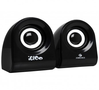 ZEBRONICS ZEB- IGLOO 2.0 MULTIMEDIA SPEAKER WITH VOLUME CONTROL & USB/3.5MM JACK INPUT