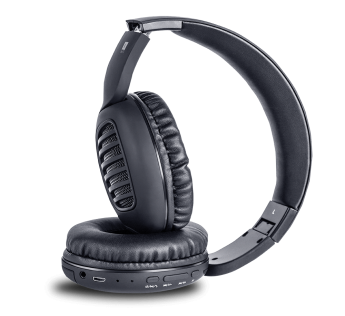 I BALL DECIBEL BLACK-ALEXA WIRELESS HEADPHONE