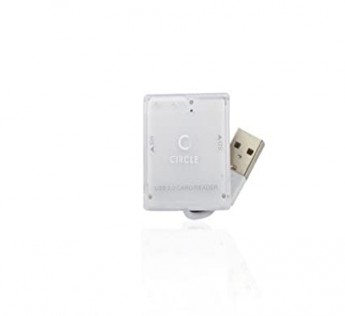 Circle-MULTI-CARD READER 5.1 (WHITE)