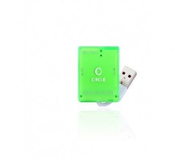 Circle-MULTI-CARD READER 5.1 (GREEN)