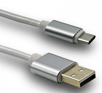 RANZ MICRO CABLE USB TO MICRO CABLE FOR ANDROID PHONES (SILVER)