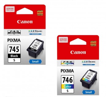 CANON COMBO PG 745 SMALL AND CL 746 SMALL INK CARTRIDGE SET OF 2