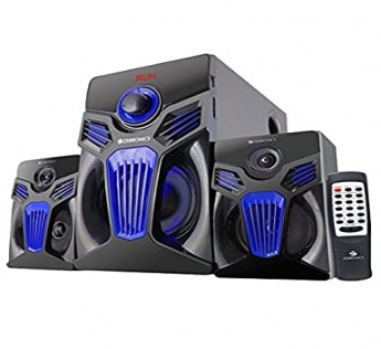 ZEBRONICS FANTASY 2.1 BLUETOOTH SPEAKERS - BLACK