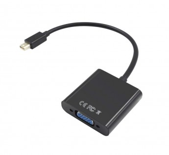 RANZ VGA CABLE MINI DISPLAYPORT DISPLAY PORT DP MALE TO VGA FEMALE ADAPTER CONVERTER ( MALE TO THE FEMALE CONVERTER )