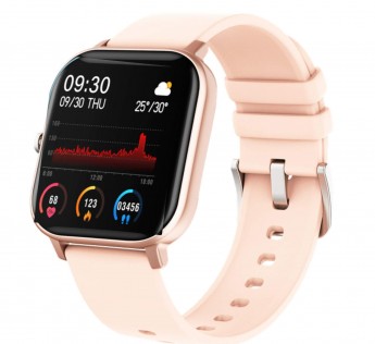 Fire-Boltt Full Touch Smart Watch with SPO2, Heart Rate, BP, Fitness and Sports Tracking - 1’4 inch high Resolution Display (Gold)
