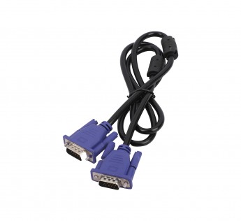 RANZ TFT VGA CABLE 1.5 METRE BLACK, FOR COMPUTER