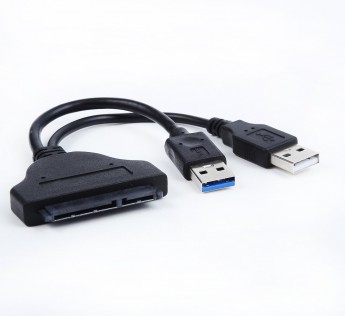 RANZ USB 3.0 TO 2.5" SATA HARD DRIVE ADAPTER 0.5 M LONG CABLE WUASP SATA TO USB 3.0 CONVERTER FOR SSD/HDD HARD DRIVE ADAPTER CABLE 50 CM -ASM1153E CHIPSET 2.5 INCH HDD RANZ USB TO SATA CONVERTER 3.0