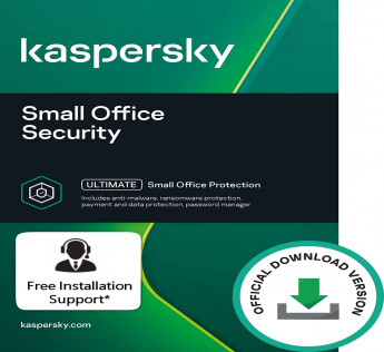 KASPERSKY SMALL OFFICE SECURITY STANDARD LATEST VERSION | 10 DEVICES, 10 MOBILES, 1 SERVER | 1 YEAR