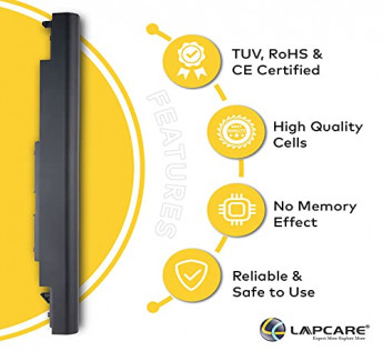 LAPCARE LAPTOP BATTERY COMPATIBLE 14.8V 2200MAH 4 CELL COMPATIBLE LAPTOP BATTERY FOR HP 255 255-G6 250 250-G6 PAVILION 17Z SERIES