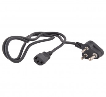 ADNET DEKSTOP POWER CABLE 3 PIN DESKTOP POWER CABLE BLACK