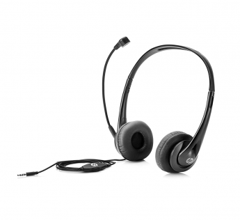 HP STEREO 3.5MM HEADSET (BLACK)