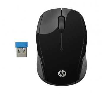 HP MOUSE 200 WIRELESS MOUSE BLACK