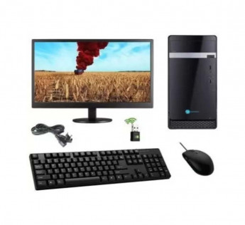 MSC ASSEMBLED DESKTOP CORE I5 6TH GENERATION/4GB DDR4 RAM/1TB HDD/WINDOWS 10 TRIAL VERSION /18.5 INCH SCREEN(BLACK)/KEYBOARD MOUSE COMBO/IBALL CABINET/ZEBRONICS TFT