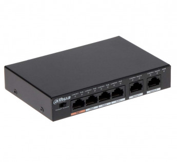 DAHUA DESKTOP POE SWITCH PFS3006-4ET-60