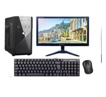 MSC ASSEMBLED DESKTOP CORE 2 DUO (4 GB DDR3 RAM /500 GB HDD/WINDOWS 10 TRAIL VERSION /18.5 INCH SCREEN)