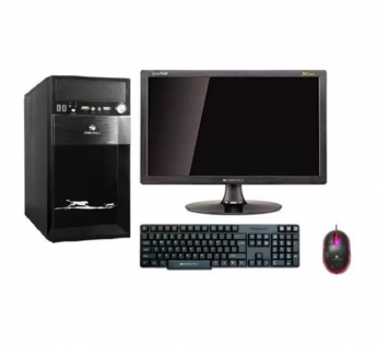 MSC ASSEMBLED DESKTOP CORE 2 DUO SERIES CORE 2 DUO (4 GB DDR3 RAM/500 GB HDD/WINDOWS 7 TRAIL VERSION / 17 INCH LED SCREEN (MULTICOLOR)