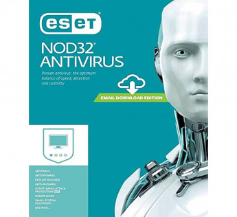 ESET (EAV) NOD32 ANTIVIRUS 1 PC, 1 YEAR