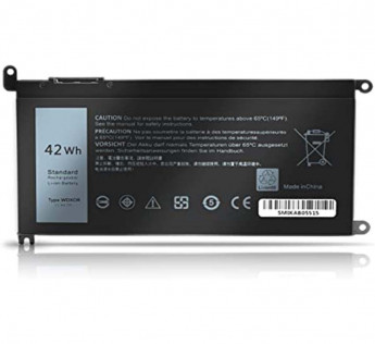 DELL ORIGINAL BATTERY 42WH WDX0R LAPTOP BATTERY FOR DELL INSPIRON 15 5568 7560 5567/13 7368 SERIES/INSPIRON 13 5378 14-7460 / DELL INSPIRON 17-5770 INSPIRON 13 5379 INSPIRON 15 7570 WDXOR