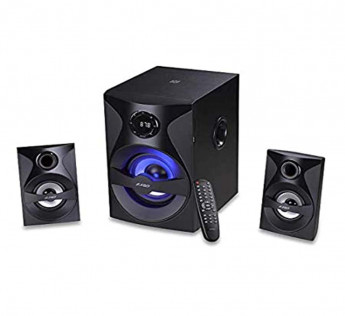 SPEAKER F&D F380X SPEAKER 54W 2.1 F&D BLUETOOTH SPEAKER MULTIMEDIA SPEAKER WITH MULTI COLOR LED BLACK