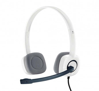 LOGITECH H150 STEREO HEADSET (CLOUD WHITE)