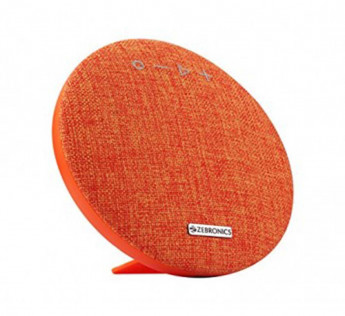 ZEBRONICS ZEB-MAESTRO PORTABLE BLUETOOTH SPEAKER WITH USB/MICRO SD/FM WITH STAND (ORANGE)