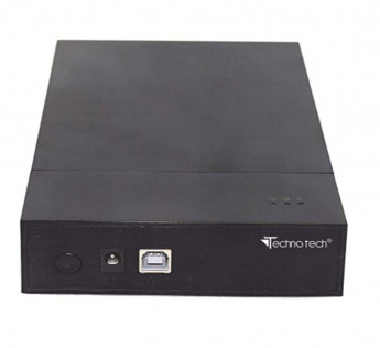 TECHNOTECH 3.5 INCH EXTERNAL SATA HARD DRIVE ENCLOSURE CASING USB 2.0