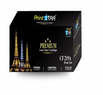 PRINT STAR CF219 DRUM UNIT COMPATIBLE 19A LASERJET IMAGING DRUM (CF219A) SINGLE COLOR TONER WITHOUT CHIP