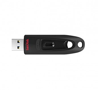 SANDISK ULTRA 64GB (SDCZ48-064G-135/SDCZ48-064G-UAM46) USB 3.0 PEN DRIVE (BLACK)