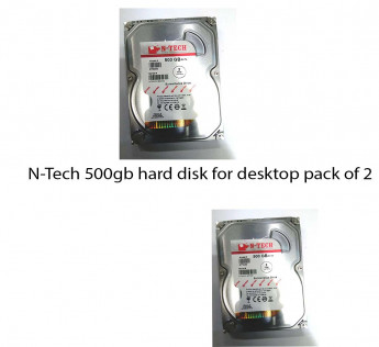 N-TECH 500 GB HARD DISK FOR DESKTOP PACK OF 2