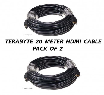 TERABYTE 20 METER HDMI CABLE PACK OF 2