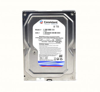 CONSISTENT 8 TB DESKTOP INTERNAL HARD DISK DRIVE