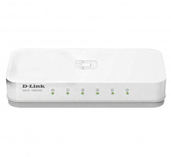 D-LINK DES-1005C 5-PORT 10/100 MBPS UNMANAGED SWITCH