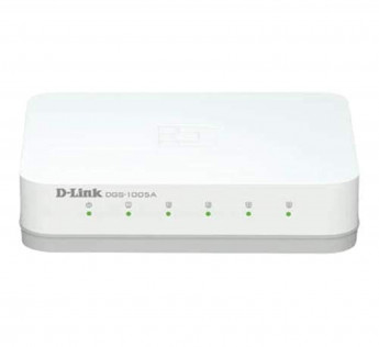 D-LINK DGS-1005A 5-PORT 10/100 MBPS GIGABIT UNMANAGED DESKTOP SWITCH