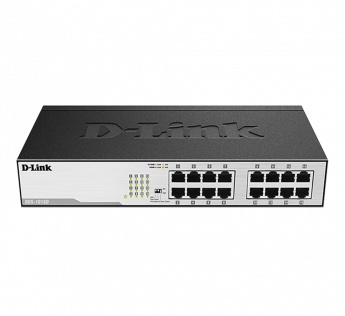 D-LINK DGS-1016D 16 PORT 10/100 MBPS GIGABIT UNMANAGED DESKTOP SWITCH