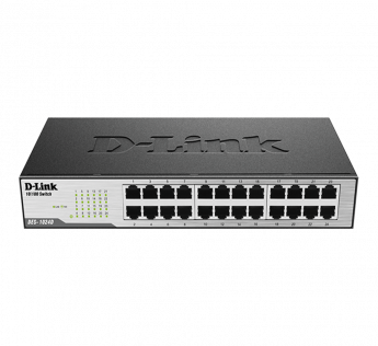 D-LINK DES-1024D 24-PORT 10/100 UNMANAGED DESKTOP SWITCH