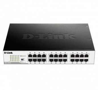 D-LINK DGS-1024D 24-PORT 10/100 GIGABIT UNMANAGED DESKTOP SWITCH