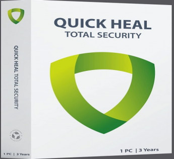 QUICK HEAL TOTAL SECURITY 1 PC / 3 YEARS