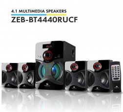 ZEBRONICS BT4440RUCF 4.1 CHANNEL MULTIMEDIA SPEAKERS