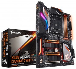 GIGABYTE X470 MOTHERBOARD AORUS GAMING 7 WIFI (AMD RYZEN AM4/ X470/ INTEL WAVE 2 WIFI/ M.2) MOTHERBOARD