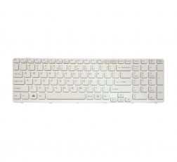 SONY LAPTOP KEYBOARD COMPATIBLE FOR SONY VAIO SVE15 SVE-15 SERIES SVE1511A1E SVE15111EA SVE15113EN WHITE