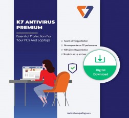 K7 ANTIVIRUS PREMIUM- 1 USER, 1 YEAR (EMAIL DELIVERY IN 2 HOURS - NO CD)