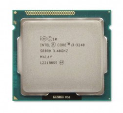 INTEL I3 3RD GENERATION PROCESSOR (I3 3240 3.4 GHZ) FOR LGA 1155 SOCKET EXCELLENT PERFORMANCE PROCESSOR (SILVER)