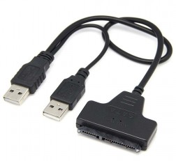 RANZ USB 2.0 TO SATA CONVERTER 1 M MICRO USB CABLE RANZ USB TO SATA CONVERTER (COMPATIBLE WITH HDTV, BLACK)