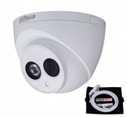 DAHUA 2MP IP DOME CAMERA WITH BUILT-IN-MIC