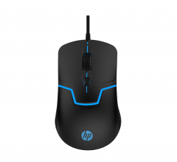 HP OPTICAL MOUSE M100 WIRED GAMING OPTICAL MOUSE (BLACK)