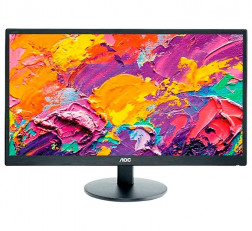 AOC E2270SWHN 21.5" LED MONITOR WITH HDMI/VGA PORT, FULL HD, WALL MOUNTABLE